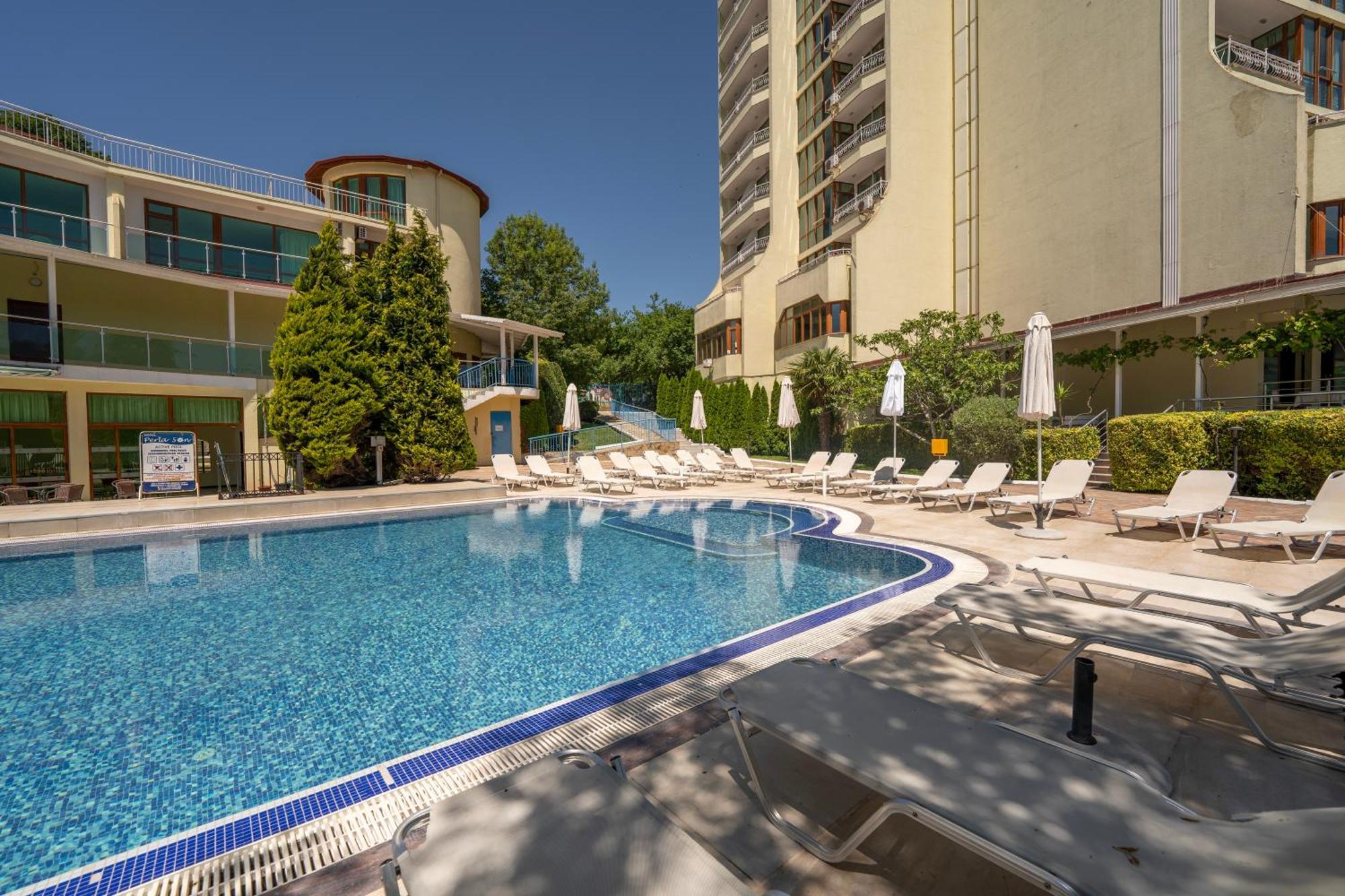 Perla Sun Beach Hotel Primorsko Eksteriør bilde